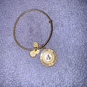 Alex and Ani Gold Charm Bracelet